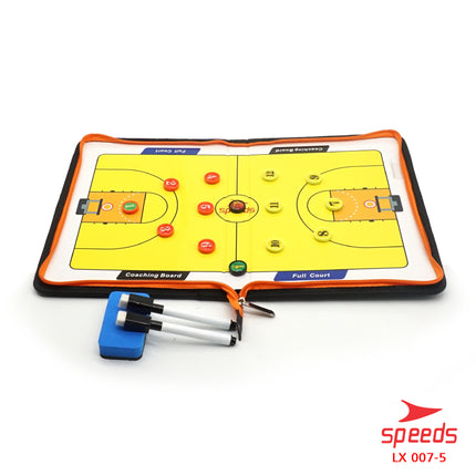 SPEEDS Papan Strategi Taktik Pelatih Basket BasketBall Coach Board Magnetic 007-5