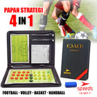 SPEEDS Papan Strategi Taktik Pelatih Basket BasketBall Volleyball Coach Board Magnetic 007-7