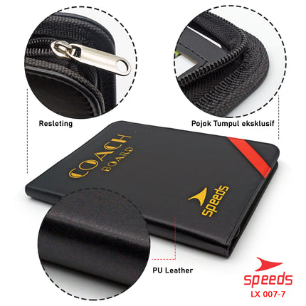 SPEEDS Papan Strategi Taktik Pelatih Basket BasketBall Volleyball Coach Board Magnetic 007-7