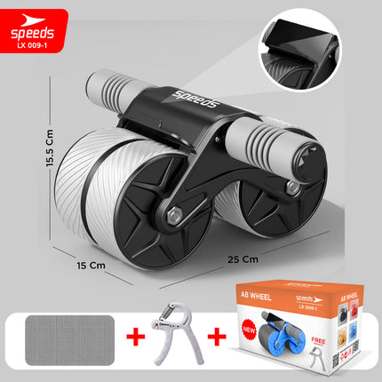 SPEEDS AB Wheel Roller Abdominal Roller Alat Olahraga Fitness Gym Portable 009-1