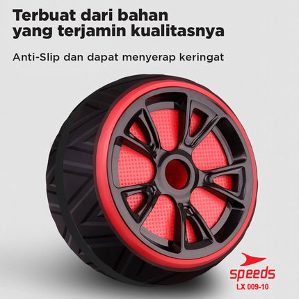 SPEEDS Abdominal Roller Ab Wheel Ab Roller Alat Fitness Olahraga Pembentuk Abs 009-10