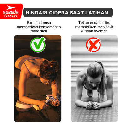 SPEEDS Push Up Plank Alat Bantu Trainer Penahan Siku Push Up Dilengkapi LCD 009-15