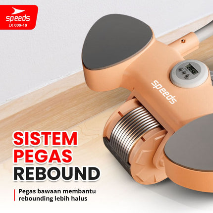 SPEEDS Ab Wheel Double Wheel / Abdominal Roller / Ab Roller / Alat Push Up Stand Bar Alat Gym / Alat Sit Up 009-19