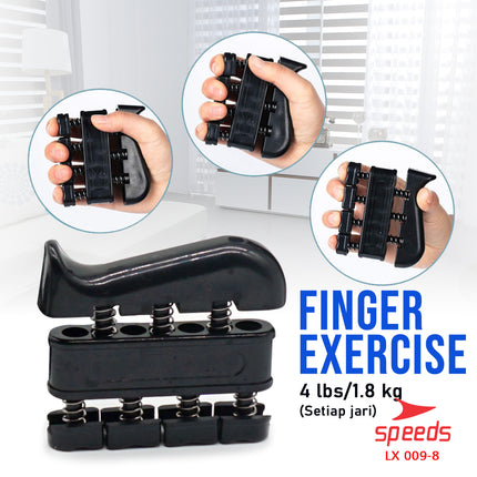 SPEEDS Alat Fitness Handgrip Set 4in1 Exercise Power Wrist Skipping Olahraga Alat Fitness Gym Satu Set 009-8