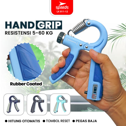 SPEEDS Handgrip 5-60kg Hand Grip Hand Strengthener Alat Latihan Cengkeraman Tangan Portabel 011-12
