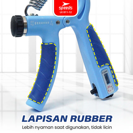 SPEEDS Handgrip 5-60kg Hand Grip Hand Strengthener Alat Latihan Cengkeraman Tangan Portabel 011-12