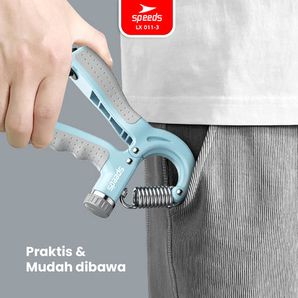 SPEEDS Handgrip Hand Grip 5-60 kg Alat bantu fitness Otot lengan Portable 011-3