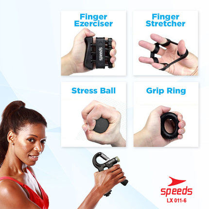 SPEEDS Handgrip Hand Grip 5-60Kg Alat Fitness Tangan Olahraga Gym Fitness 011-6
