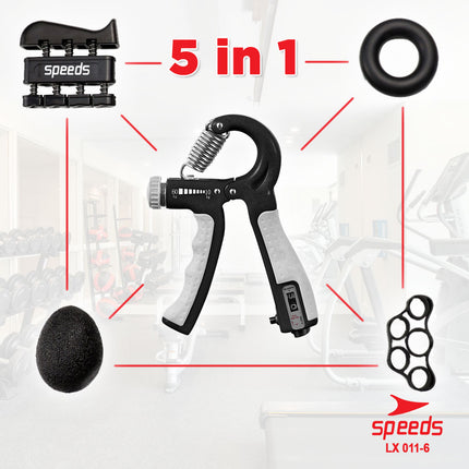 SPEEDS Handgrip Hand Grip 5-60Kg Alat Fitness Tangan Olahraga Gym Fitness 011-6