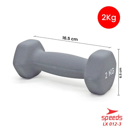 SPEEDS Dumbell Barbel Vinyl cewek matrass yoga ball yoga mat gym Neoprene Barbel Mini 012-3
