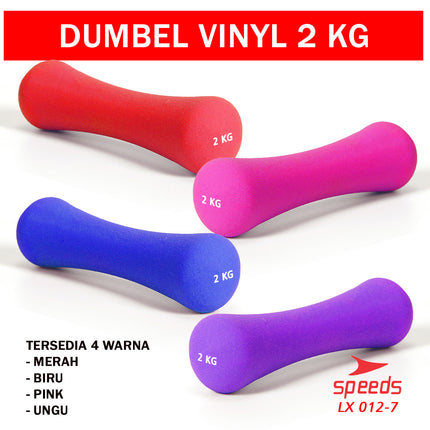 SPEEDS Dumbell Barbel Vinyl cewek matrass yoga ball yoga mat gym Neoprene Barbel Mini 012-7