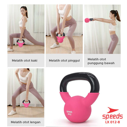 SPEEDS Dumbell / Barbel Vinyl , Alat untuk Membuat Otot Tangan, Original Impor 012-8