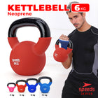 SPEEDS Dumbell Barbel Kettle Vinyl Alat Gym untuk Membuat Otot Tangan yoga 012-9 6kg