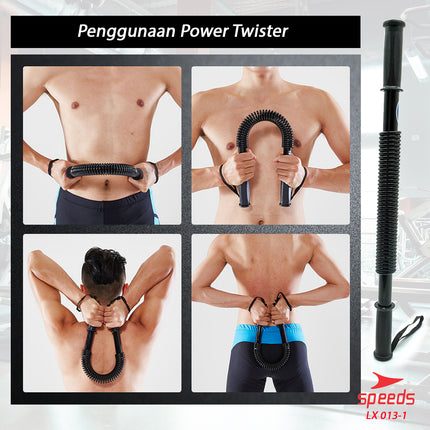 SPEEDS Power Twister Power Bender alat Fitness Pembentuk Otot Dada 30 KG 013-1