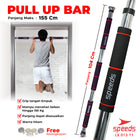 SPEEDS Pull Up Bar Chin Up Bar Tiang Pull Up Pintu Rumah Gym Alat Fitness Olahraga Portable 013-11