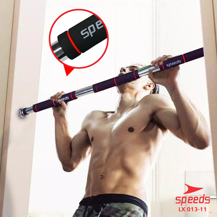 SPEEDS Pull Up Bar Chin Up Bar Tiang Pull Up Pintu Rumah Gym Alat Fitness Olahraga Portable 013-11