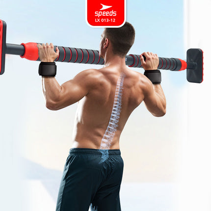 SPEEDS Pull Up Bar Door Chinning Bar Alat Latihan Fitness Olahraga Murah 013-12