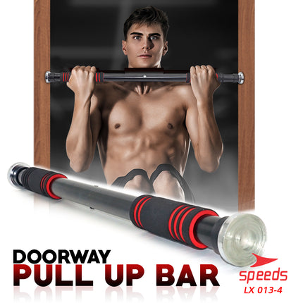 SPEEDS Pull Up Bar atau Door Chinning Bar Untuk pembentukan otot anda 013-4
