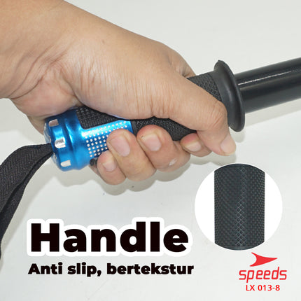 SPEEDS Power Twister 30 Kg Bar Exerciser Power Bender Workout Alat Fitness Olahraga Rumah 013-8
