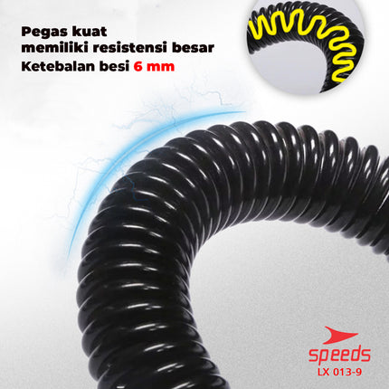 SPEEDS Power Twister 40 Kg Bar Exerciser Power Bender Workout Alat Fitness Olahraga Rumah 013-9