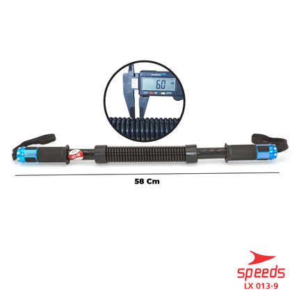 SPEEDS Power Twister 40 Kg Bar Exerciser Power Bender Workout Alat Fitness Olahraga Rumah 013-9