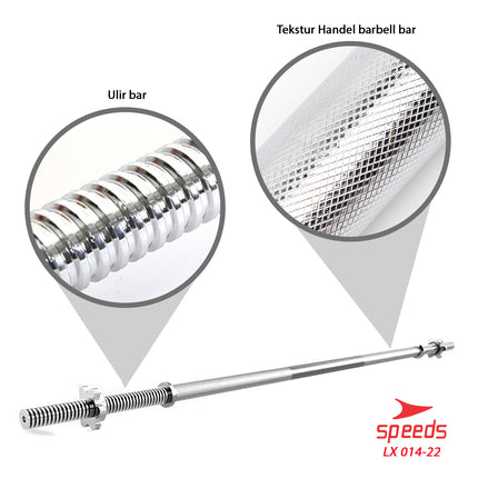 SPEEDS STICK BARBEL 150 cm STICK DUMBELL BAR Fitness Gym Tongkat Barbel 014-22