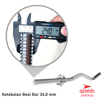 SPEEDS STICK BARBEL 150 cm STICK DUMBELL BAR Fitness Gym Tongkat Barbel 014-22