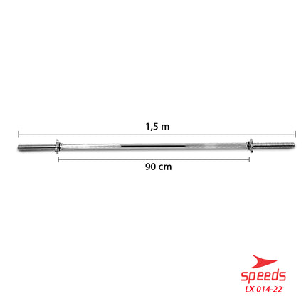 SPEEDS STICK BARBEL 150 cm STICK DUMBELL BAR Fitness Gym Tongkat Barbel 014-22