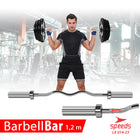 SPEEDS Stick Barbell 120 cm Stick Dumbell BAR EZ Curl Bar Olimpiade Fitness Gym Tongkat Barbel 014-23