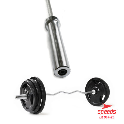 SPEEDS Stick Barbell 120 cm Stick Dumbell BAR EZ Curl Bar Olimpiade Fitness Gym Tongkat Barbel 014-23