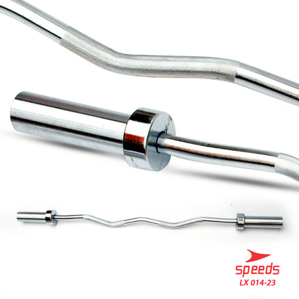 SPEEDS Stick Barbell 120 cm Stick Dumbell BAR EZ Curl Bar Olimpiade Fitness Gym Tongkat Barbel 014-23