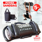 SPEEDS Power Sand Bag Power Bag Pemberat Tubuh 5Kg Tas Pasir Untuk Gym dan Fitness 014-41