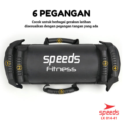 SPEEDS Power Sand Bag Power Bag Pemberat Tubuh 5Kg Tas Pasir Untuk Gym dan Fitness 014-41