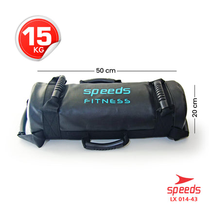 SPEEDS Power Sand Bag Power Bag Pemberat Tubuh 15Kg Tas Pasir Untuk Gym dan Fitness 014-43
