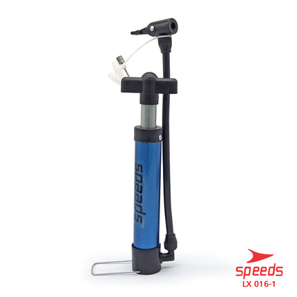 SPEEDS Pompa Angin Manual Plus Jarum Untuk Bola Basket Sepak Futsal Volly Pump Ball 016-1