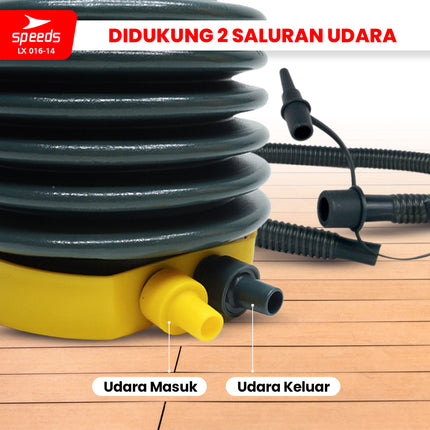 SPEEDS Pompa Angin Mini Pompa Manual Pompa Angin Tangan Pump Kolam 016-14