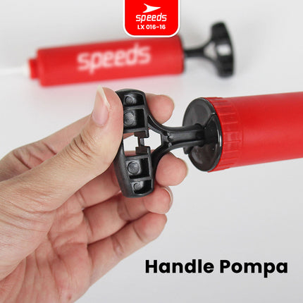 SPEEDS Pompa Sepeda Pompa Bola / Pompa Ban Air Hand Pump Baloon Multifungsi Pompa Angin 016-16