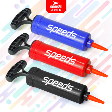 SPEEDS Pompa Sepeda Pompa Bola / Pompa Ban Air Hand Pump Baloon Multifungsi Pompa Angin 016-16