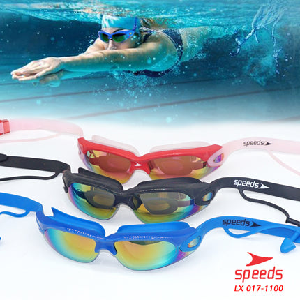 SPEEDS Kacamata Renang Swimming Goggles Dewesa Antifog & UV 017-1100