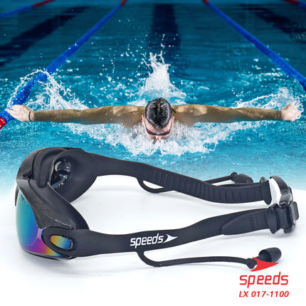 SPEEDS Kacamata Renang Swimming Goggles Dewesa Antifog & UV 017-1100