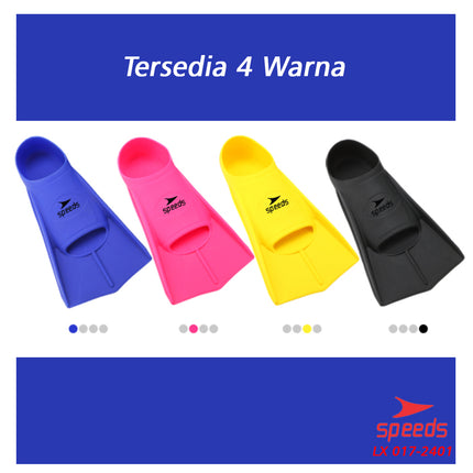 SPEEDS Kaki Katak Sepatu Katak Kodok Fins Fin Renang Selam Diving Snorkeling  XS-S 017-2401
