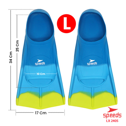 SPEEDS Kaki Katak Sepatu Katak Kodok Fins Fin Renang Selam Diving Snorkeling 017-2405