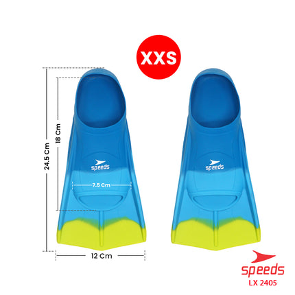 SPEEDS Kaki Katak Sepatu Katak Kodok Fins Fin Renang Selam Diving Snorkeling 017-2405