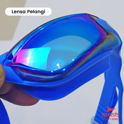 SPEEDS Kacamata Renang Dewesa Swimming Goggles Antifog & UV Shield 017-3000