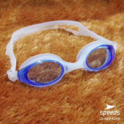 SPEEDS Kacamata Renang Swiming Remaja & Dewasa Clear Bening Berwarna Anti Embun UV Googles 017-4200