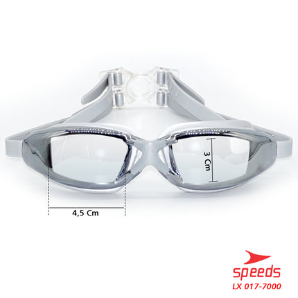 SPEEDS Kacamata renang Miror ANTI FOG & UV PROTECTION 017-7000