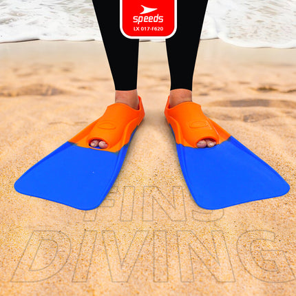 SPEEDS Kaki Katak Kaki Selam Kaki Kodok Diving Fins Fin Alat Snorkeling Perlengkapan Menyelam Original 017-F620
