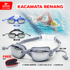 SPEEDS Kacamata Renang Dewasa Diving Anti Fog & Uv Protect With Ear Protect Original 017-S866