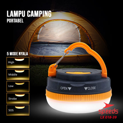 SPEEDS Lampu LED Lampu Emergency Bohlam Multifungsi Lampu Gantung 018-39