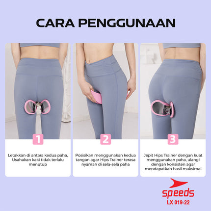 SPEEDS Hip Trainer Alat Olahraga Yoga Paha dan Kaki Leg Trainer Olahraga Fitness Paha 019-22